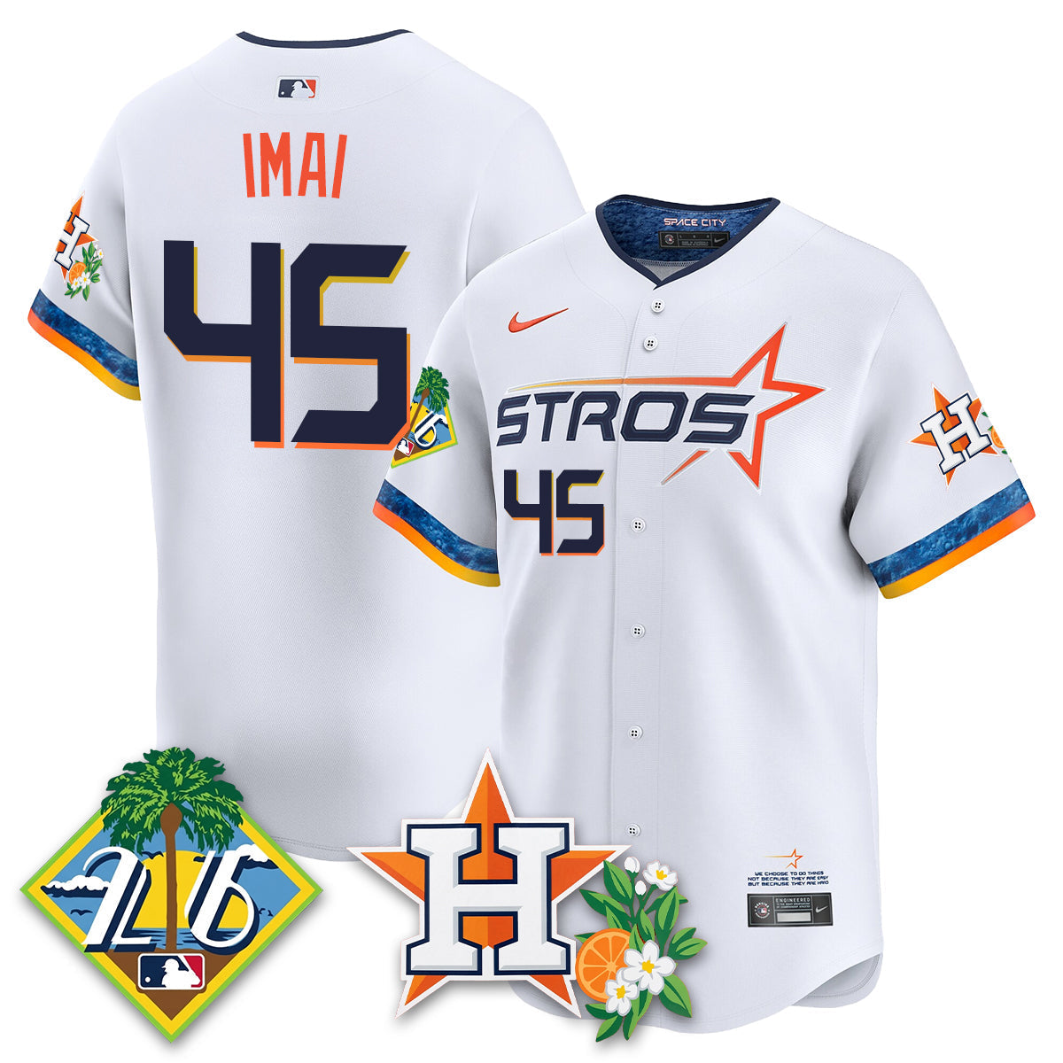 HOU 2026 Spring Training Vapor Limited Jersey - Stitched