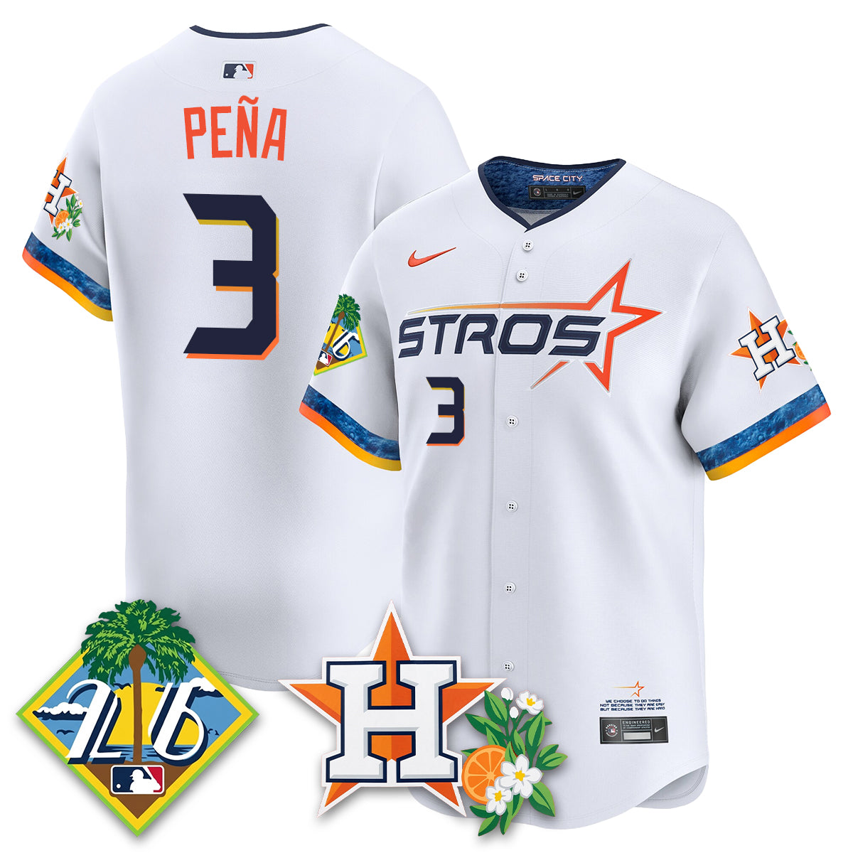 HOU 2026 Spring Training Vapor Limited Jersey - Stitched