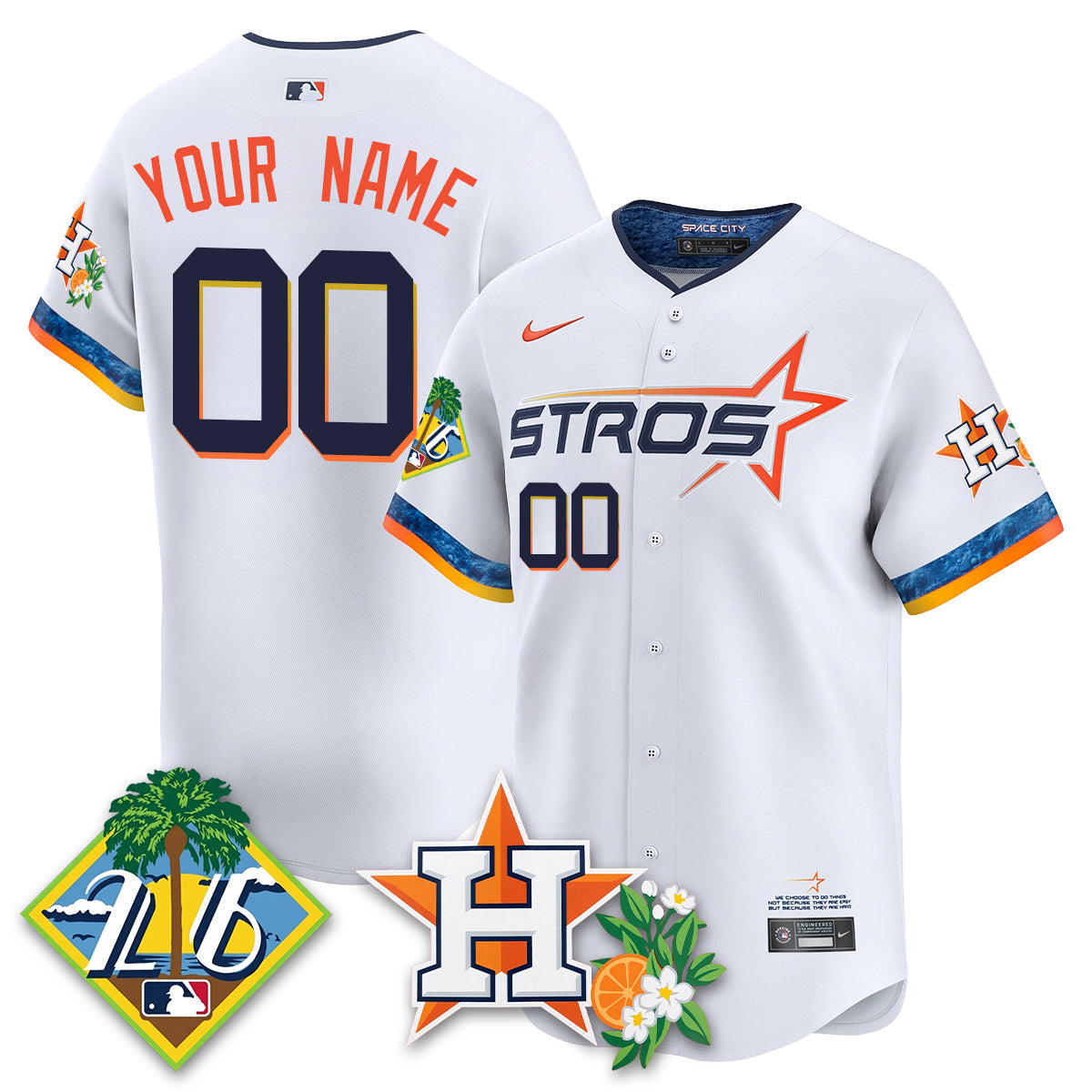 HOU 2026 Spring Training Vapor Limited Jersey - Stitched