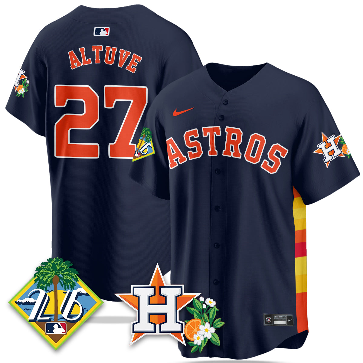 HOU 2026 Spring Training Vapor Limited Jersey - Stitched