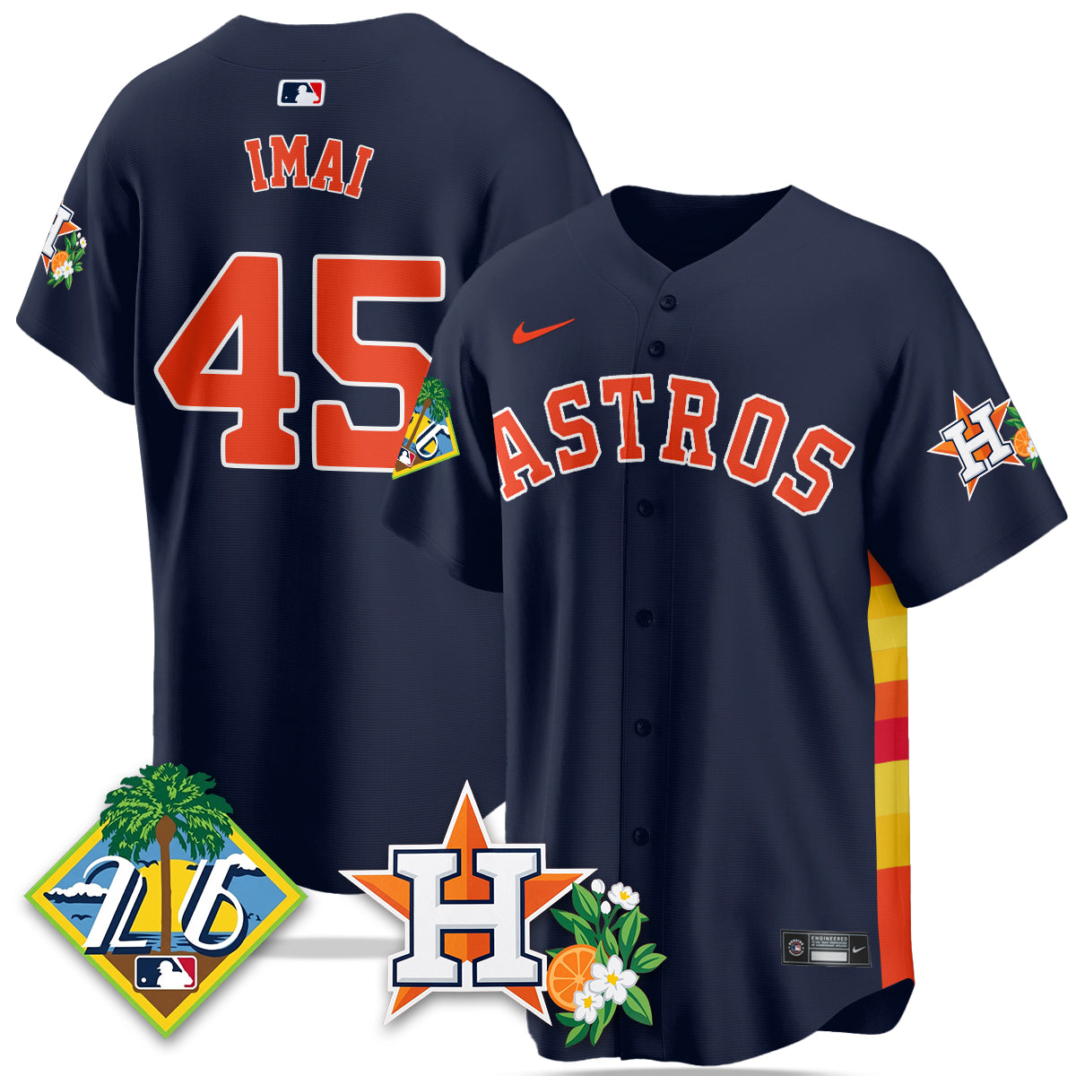 HOU 2026 Spring Training Vapor Limited Jersey - Stitched