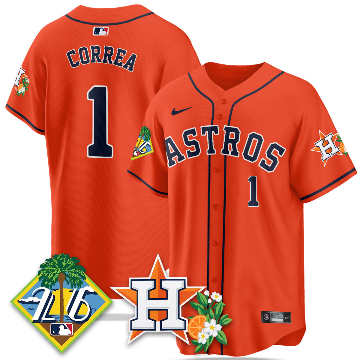 HOU 2026 Spring Training Vapor Limited Jersey - Stitched