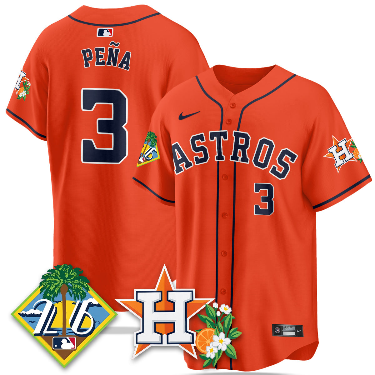 HOU 2026 Spring Training Vapor Limited Jersey - Stitched