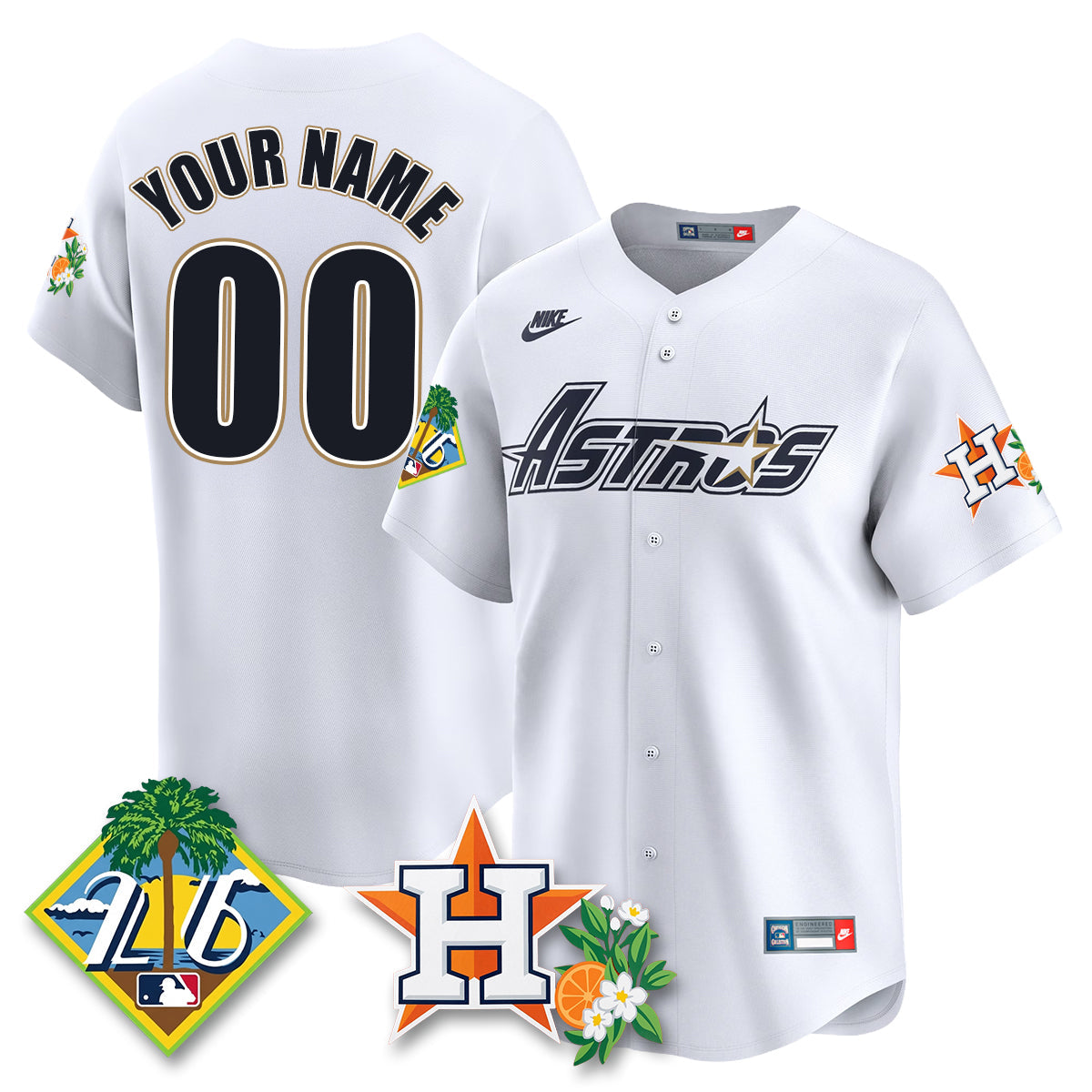HOU 2026 Spring Training Vapor Limited Jersey - Stitched