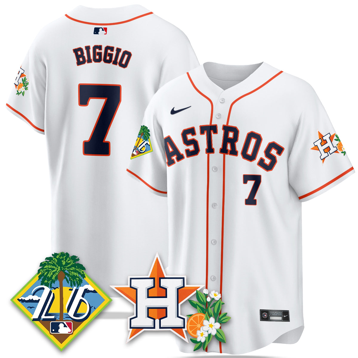 HOU 2026 Spring Training Vapor Limited Jersey - Stitched