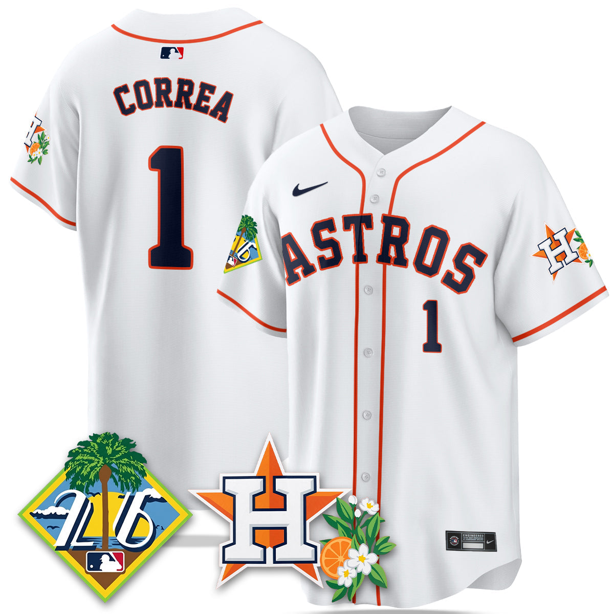 HOU 2026 Spring Training Vapor Limited Jersey - Stitched
