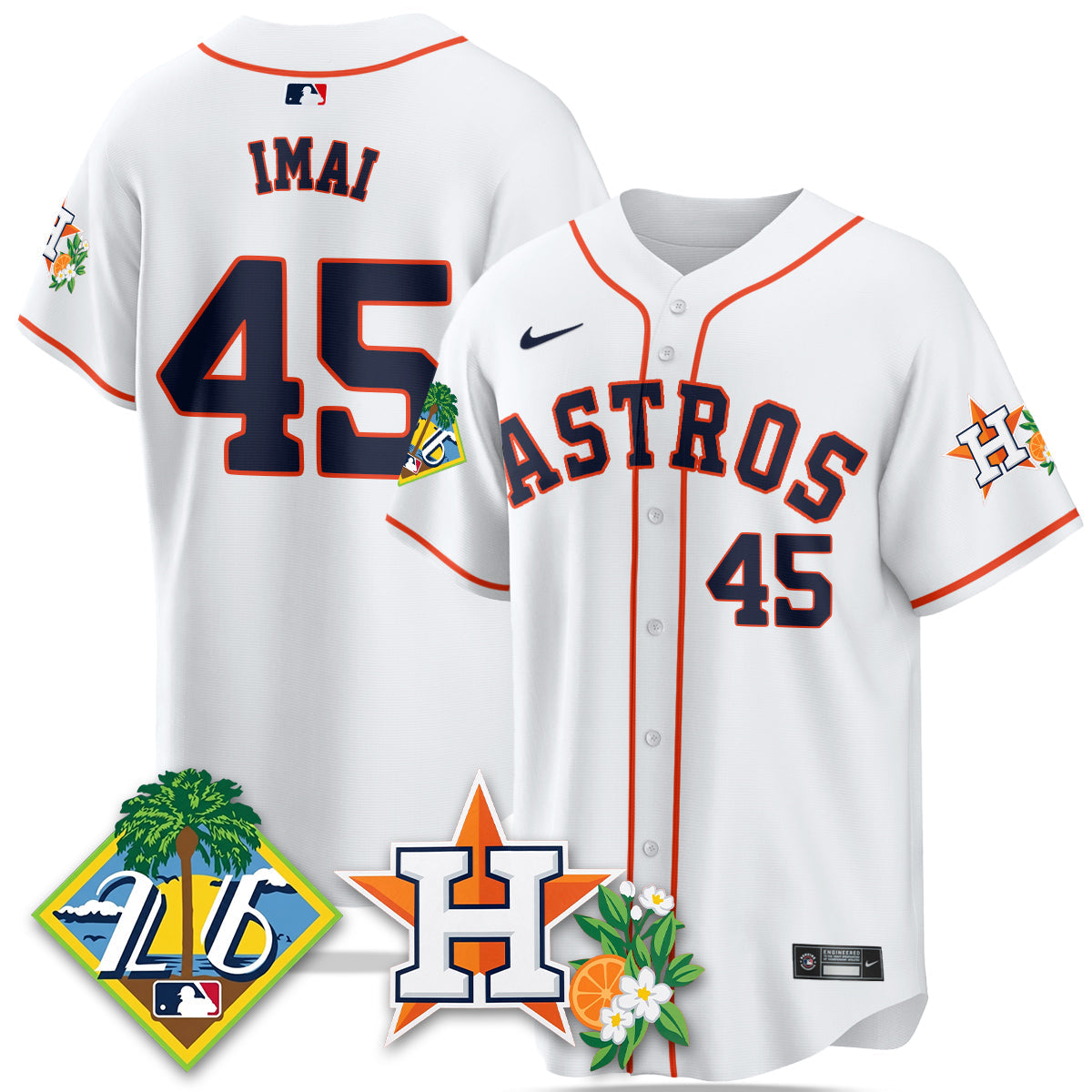 HOU 2026 Spring Training Vapor Limited Jersey - Stitched