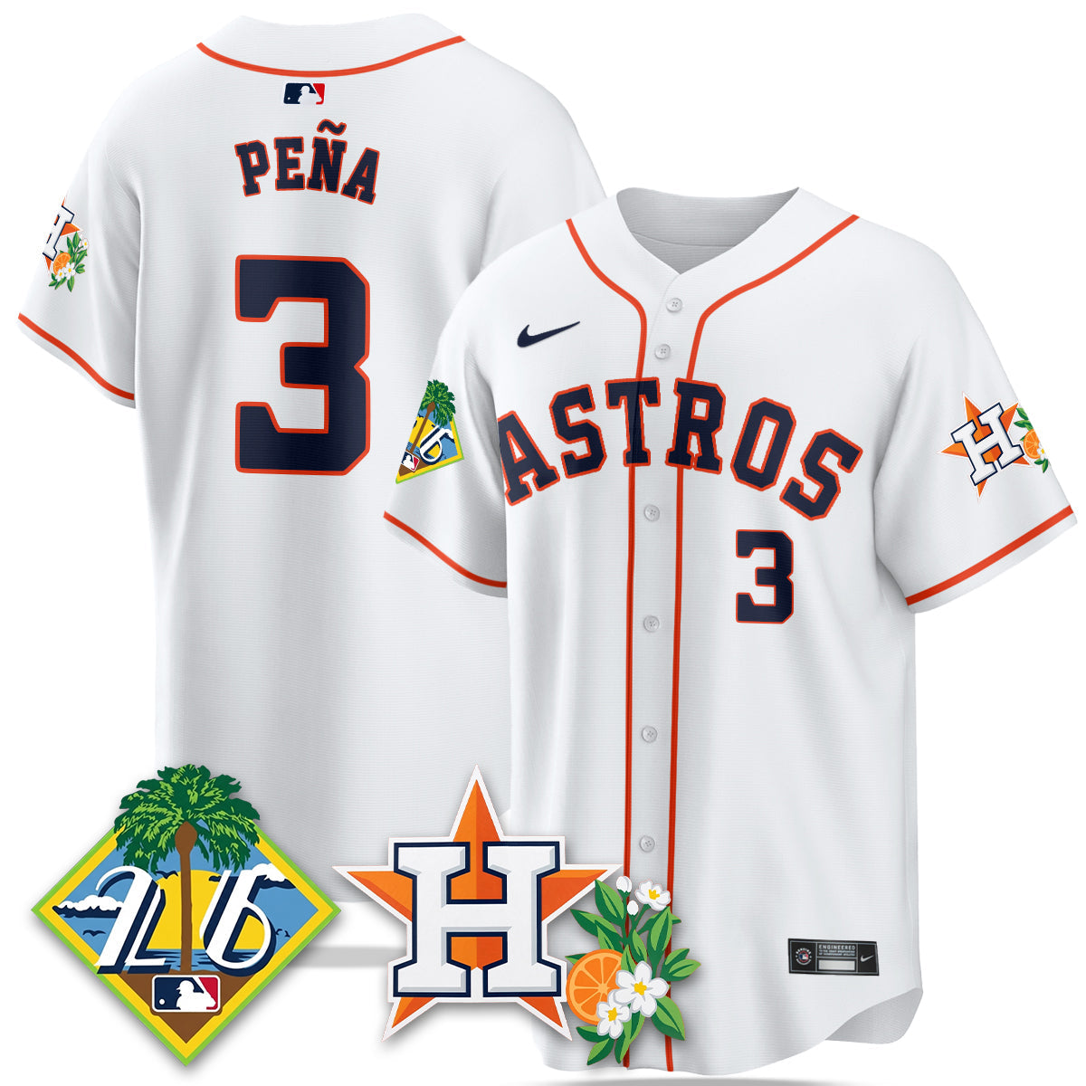 HOU 2026 Spring Training Vapor Limited Jersey - Stitched