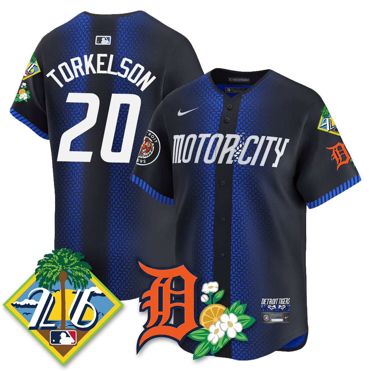 DET 2026 Spring Training Vapor Limited Jersey - Stitched