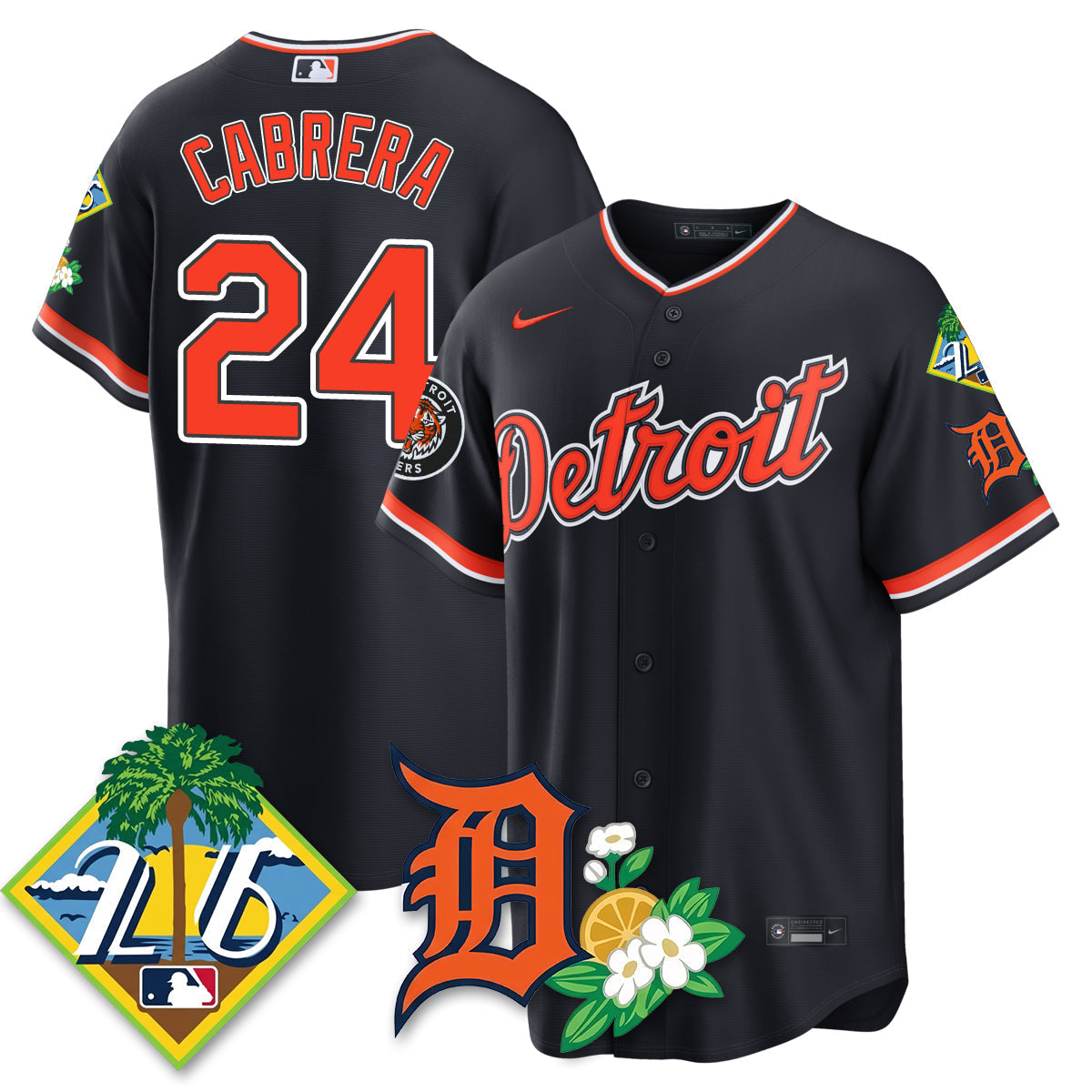 DET 2026 Spring Training Vapor Limited Jersey - Stitched