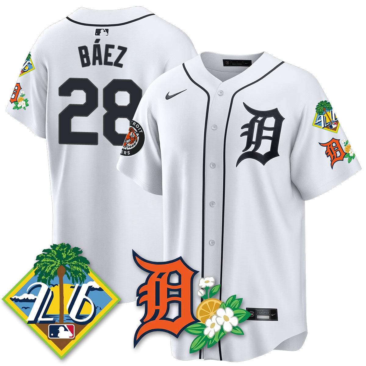 DET 2026 Spring Training Vapor Limited Jersey - Stitched