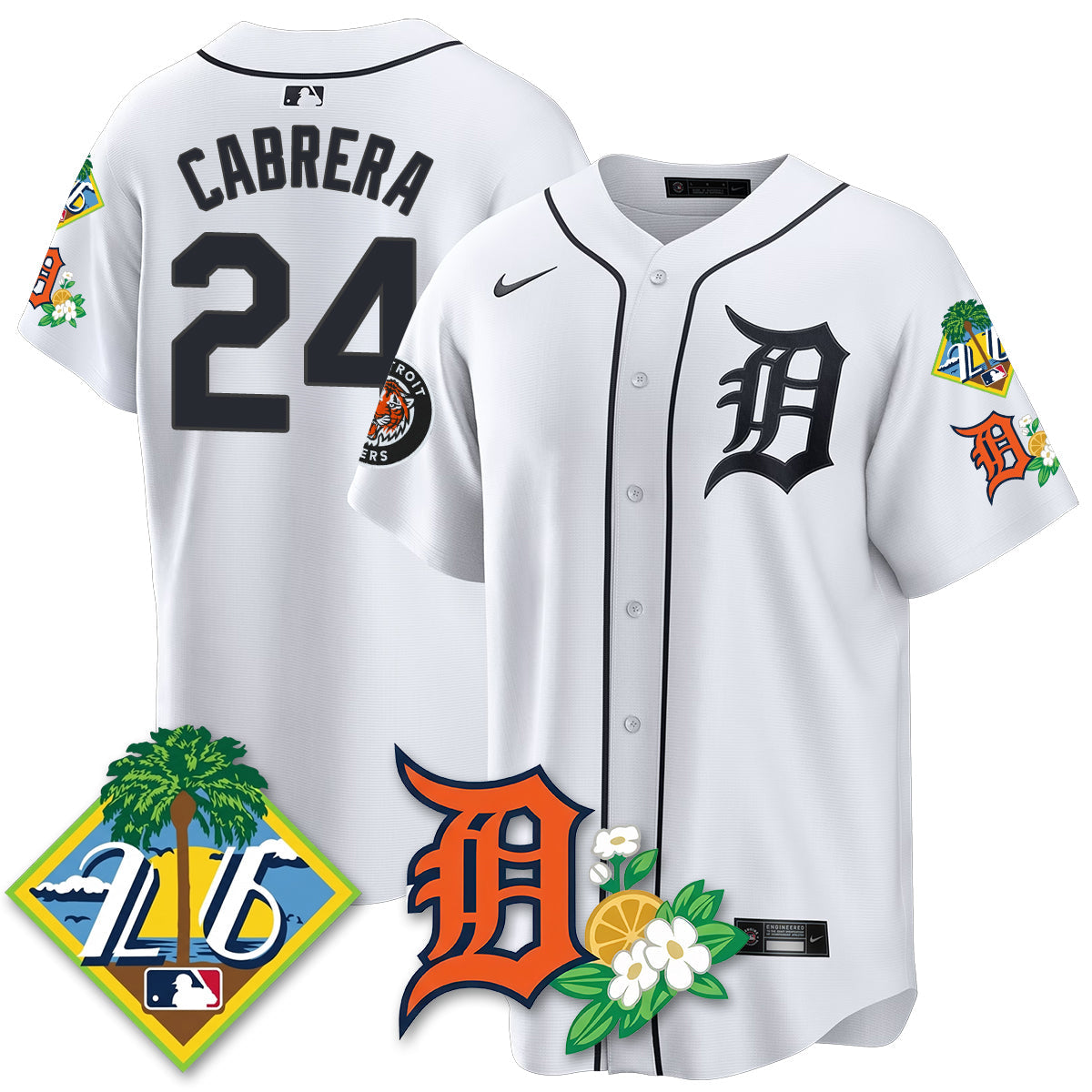 DET 2026 Spring Training Vapor Limited Jersey - Stitched