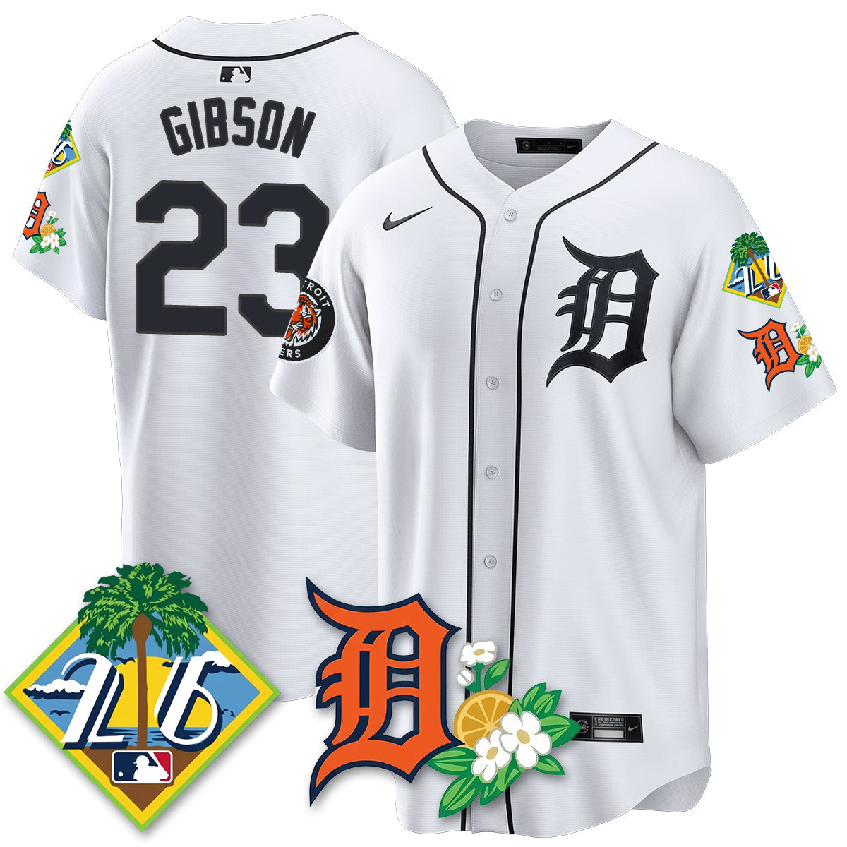 DET 2026 Spring Training Vapor Limited Jersey - Stitched