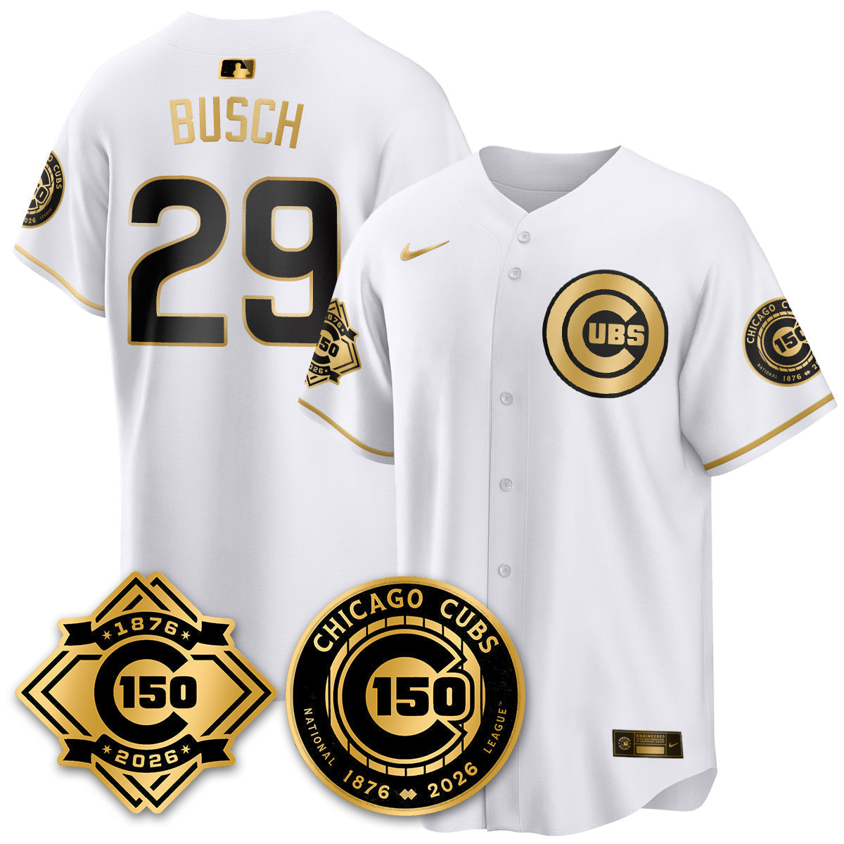 CHC Vapor Limited Black Gold Jersey - 150th Anniversary - Stitched