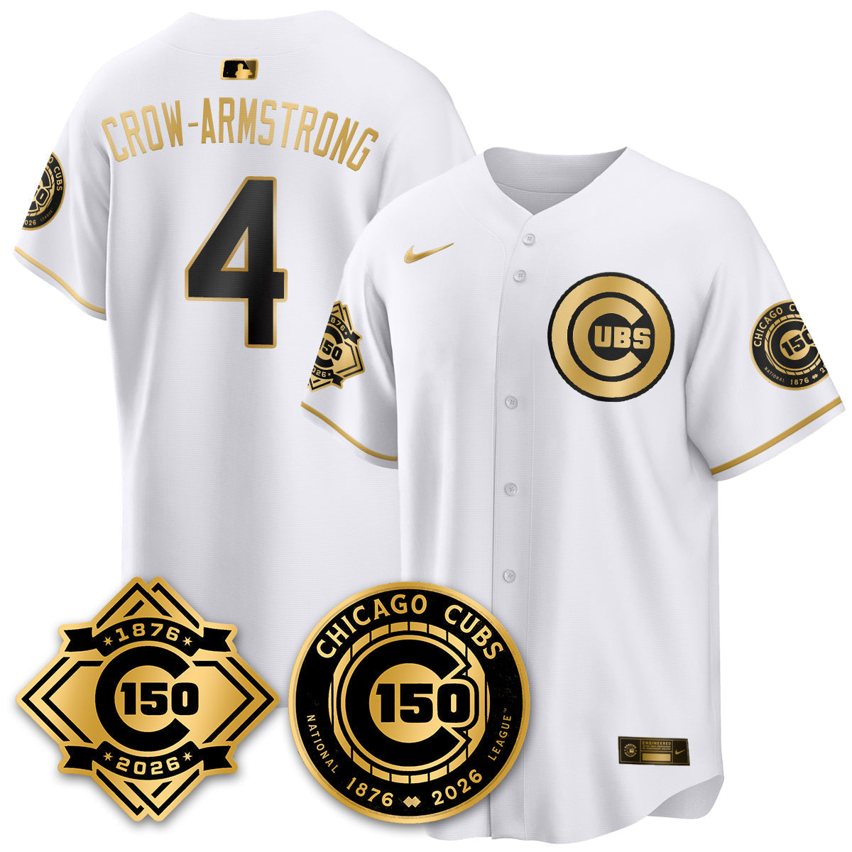 CHC Vapor Limited Black Gold Jersey - 150th Anniversary - Stitched