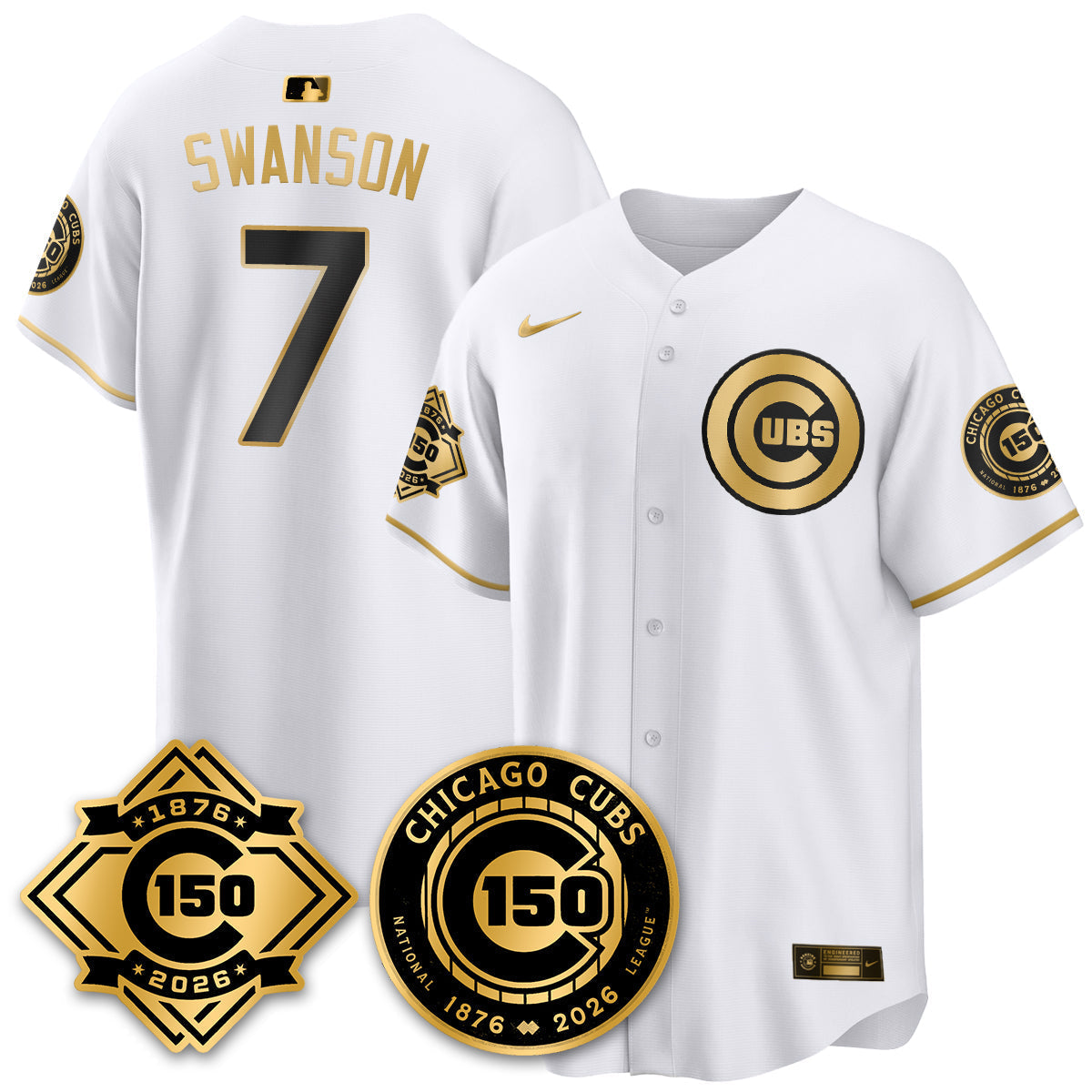 CHC Vapor Limited Black Gold Jersey - 150th Anniversary - Stitched