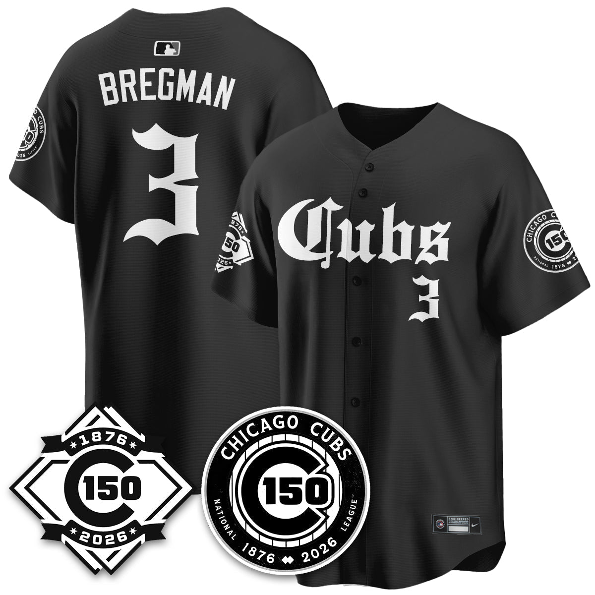 CHC Gothic Vapor Limited Jersey - 150th Anniversary - Stitched