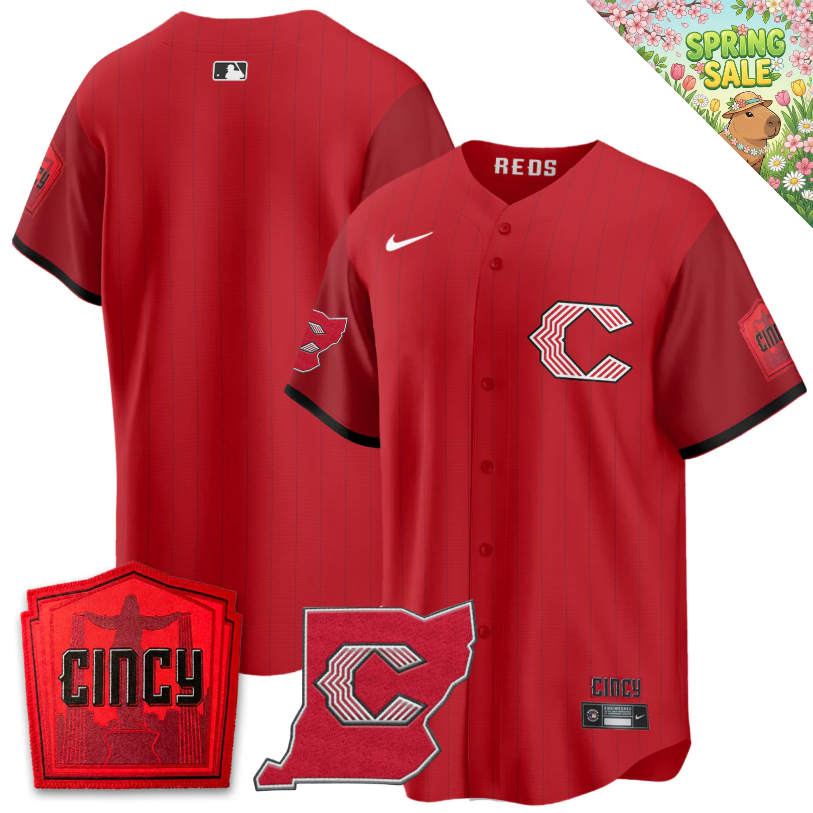 CIN 2026 City Connect Limited Premier Vapor Jersey V4 - Stitched