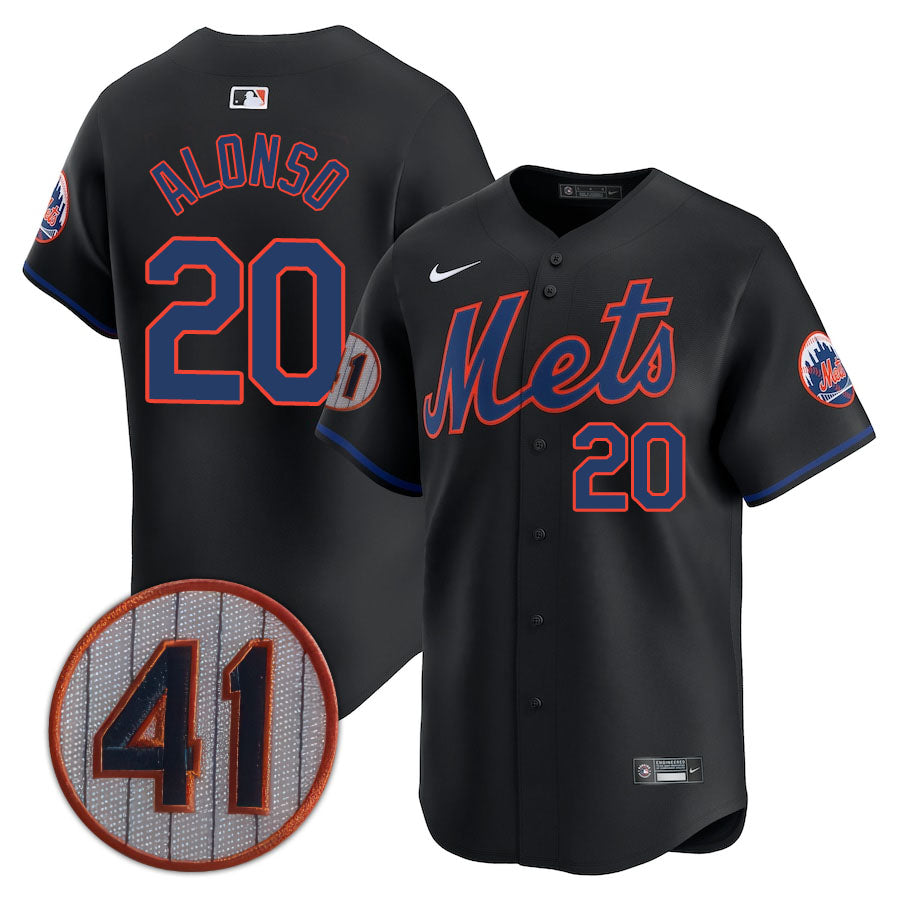 NYM Limited Jersey - 2021 Patch - Stitched