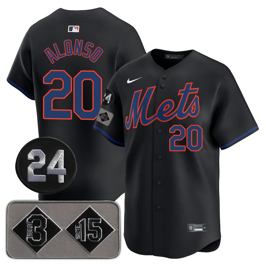 NYM Limited Jersey - 2024 Patch - Stitched