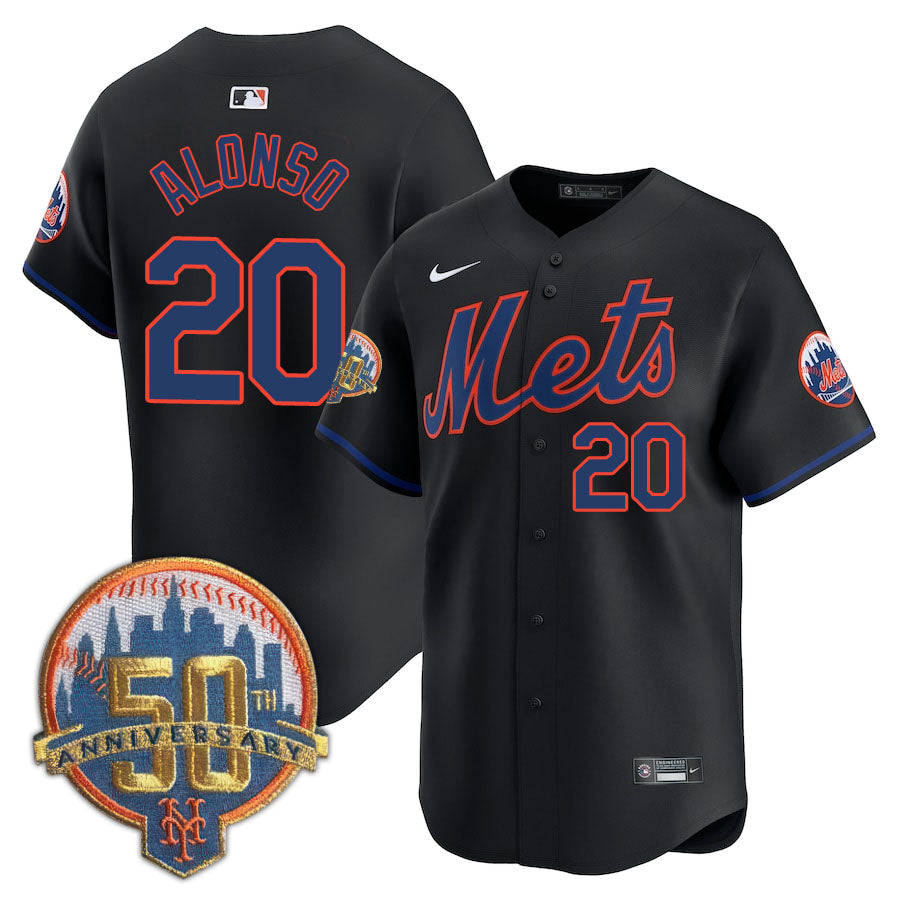 NYM Limited Jersey - 2012 Patch - Stitched
