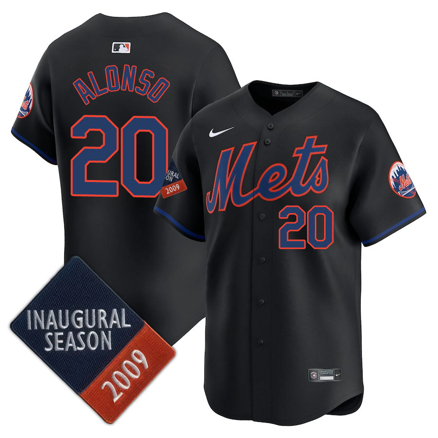 NYM Limited Jersey - 2009 Patch - Stitched