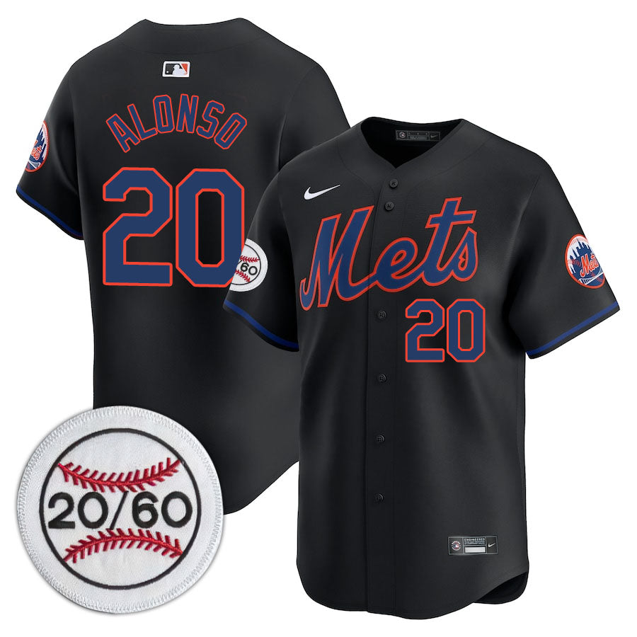 NYM Limited Jersey - 2001 Patch - Stitched