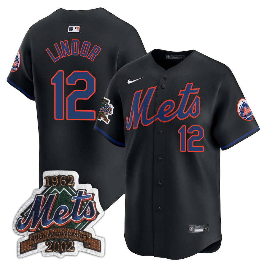 NYM Limited Jersey - 2002 Patch - Stitched
