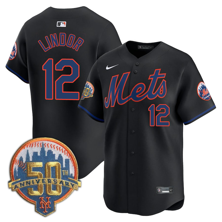 NYM Limited Jersey - 2012 Patch - Stitched