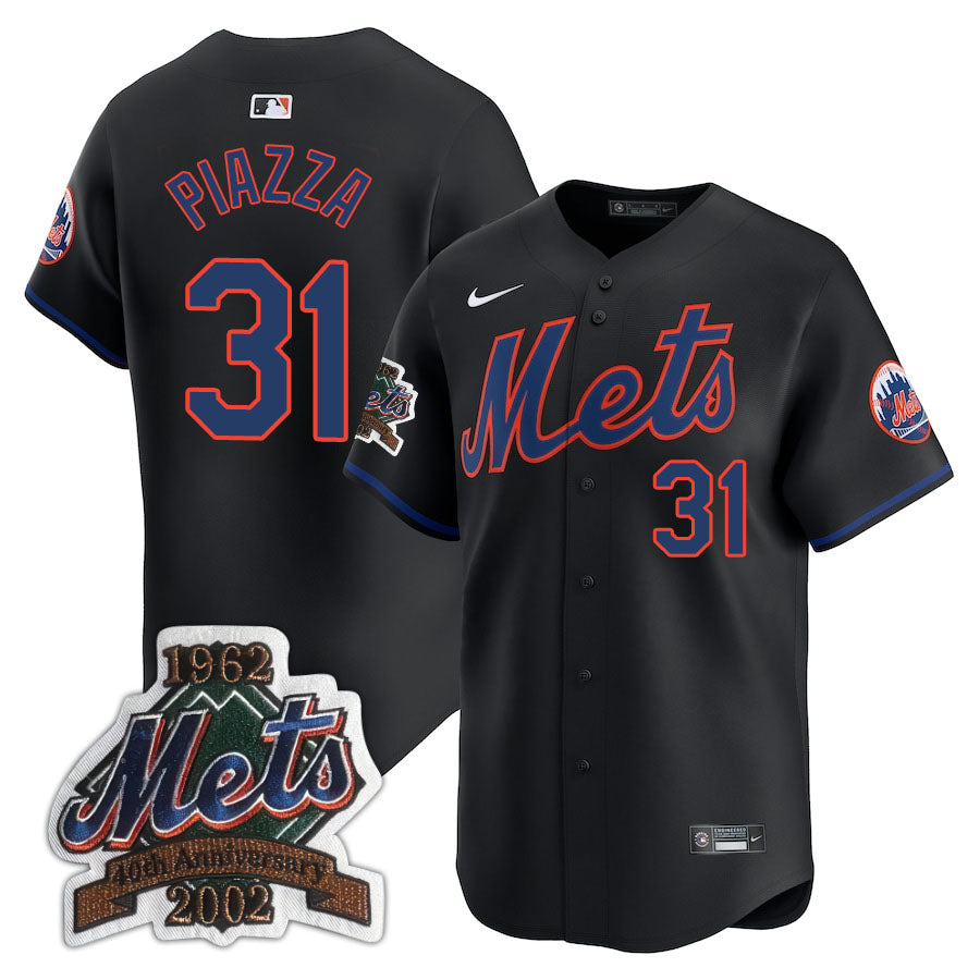 NYM Limited Jersey - 2002 Patch - Stitched