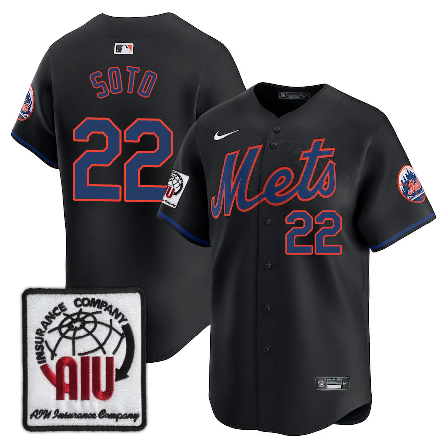 NYM Limited Jersey - 2000 Patch - Stitched