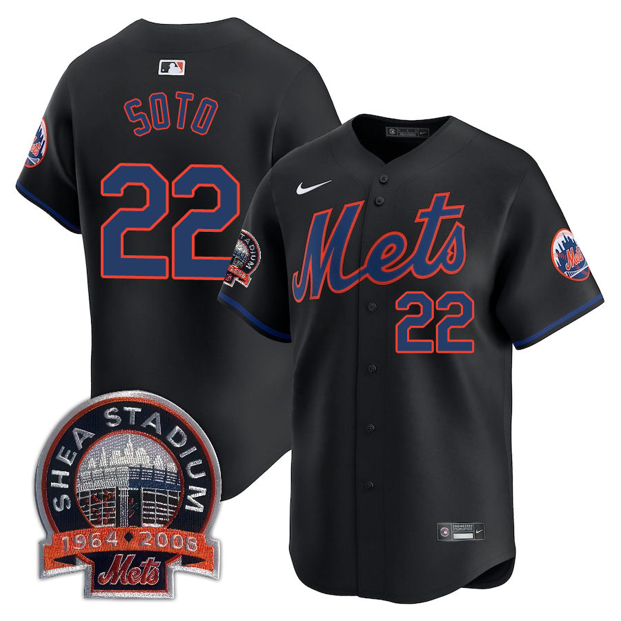 NYM Limited Jersey - 2008 Patch - Stitched