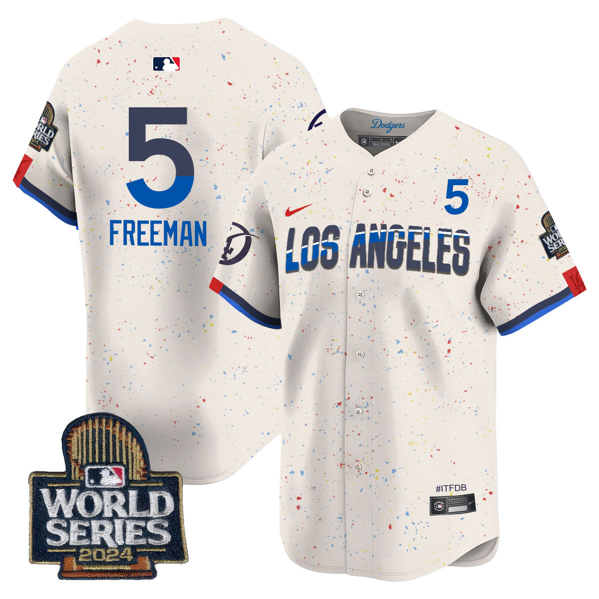 LAD World Series 2024 Jersey - Stitched