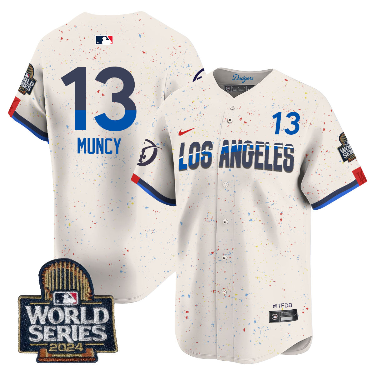 LAD World Series 2024 Jersey - Stitched