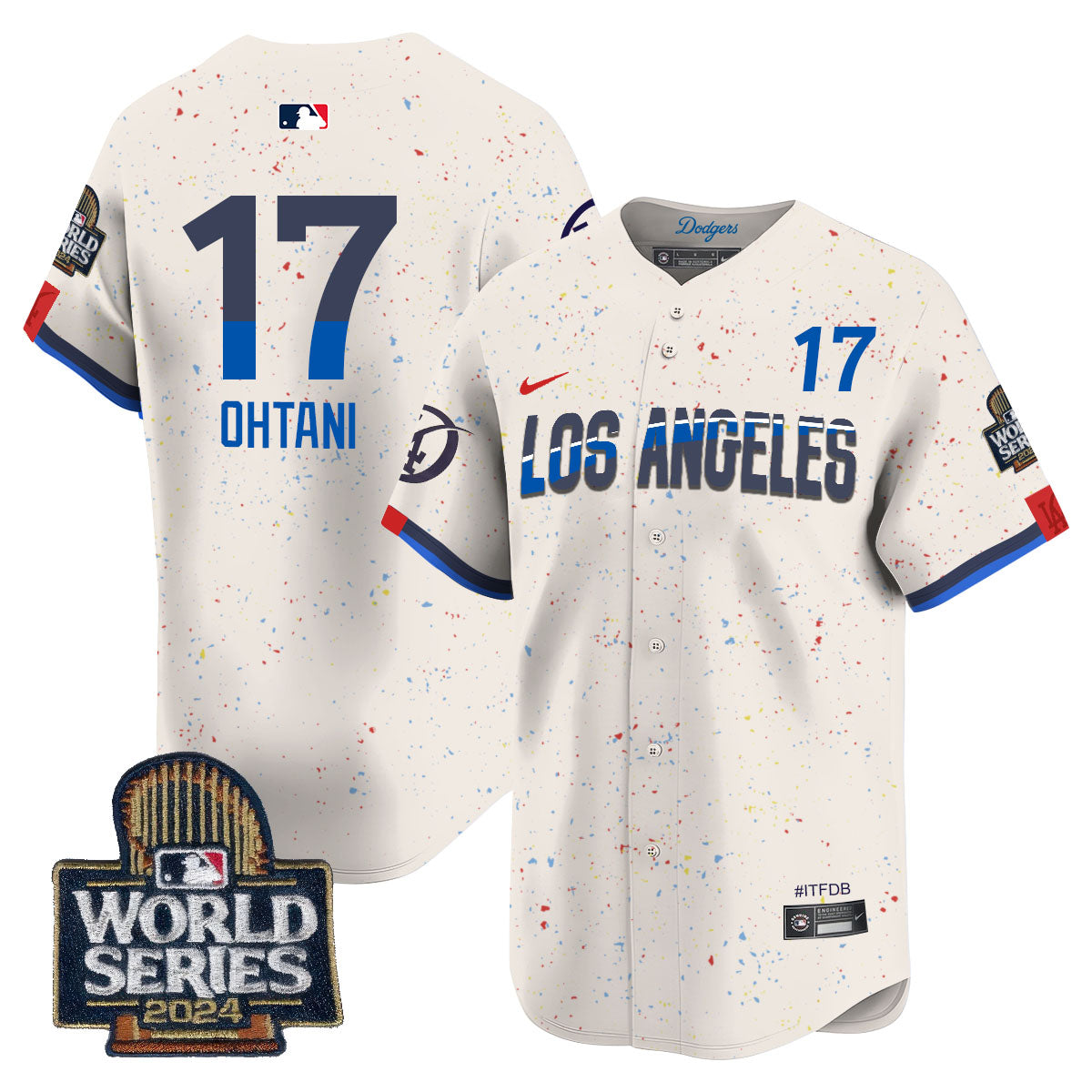 LAD World Series 2024 Jersey - Stitched