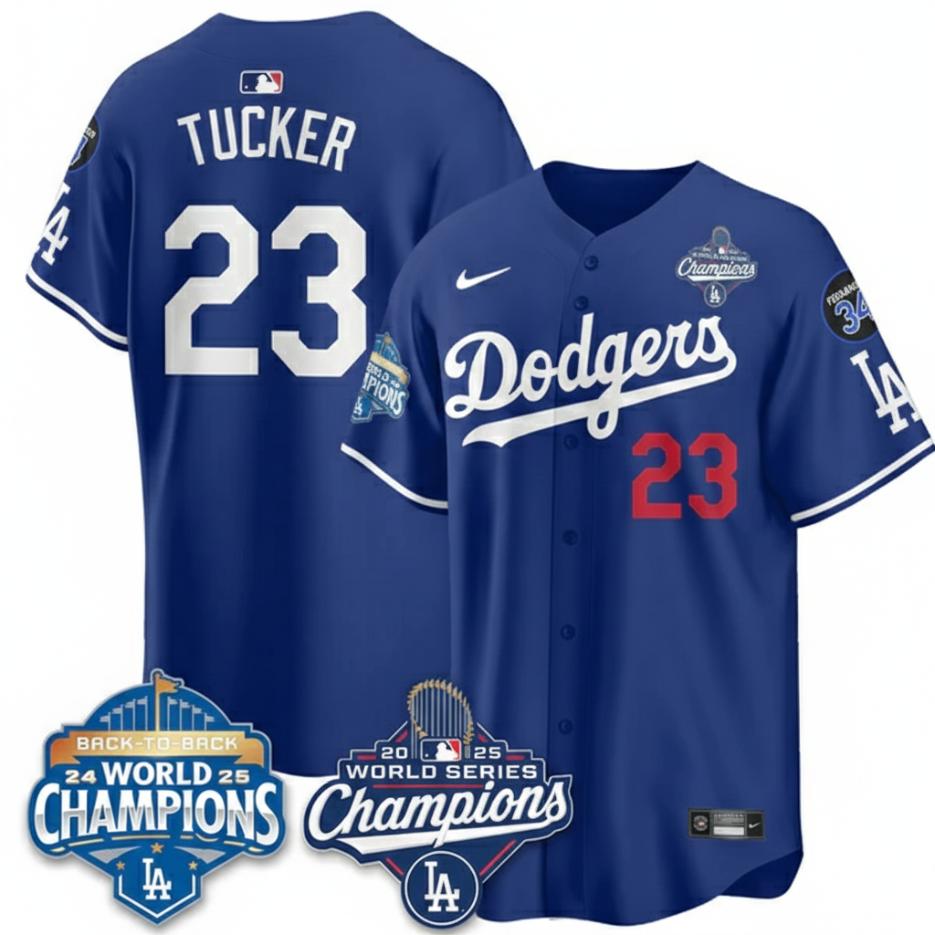LAD 2025 World Series Champions Jersey - Stitched N2