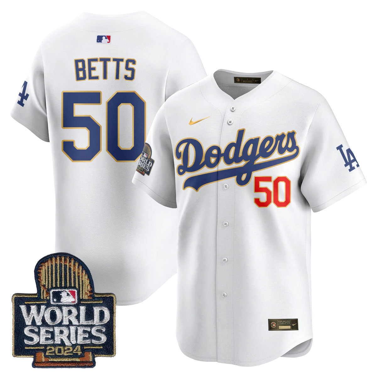 LAD World Series 2024 Jersey - Stitched