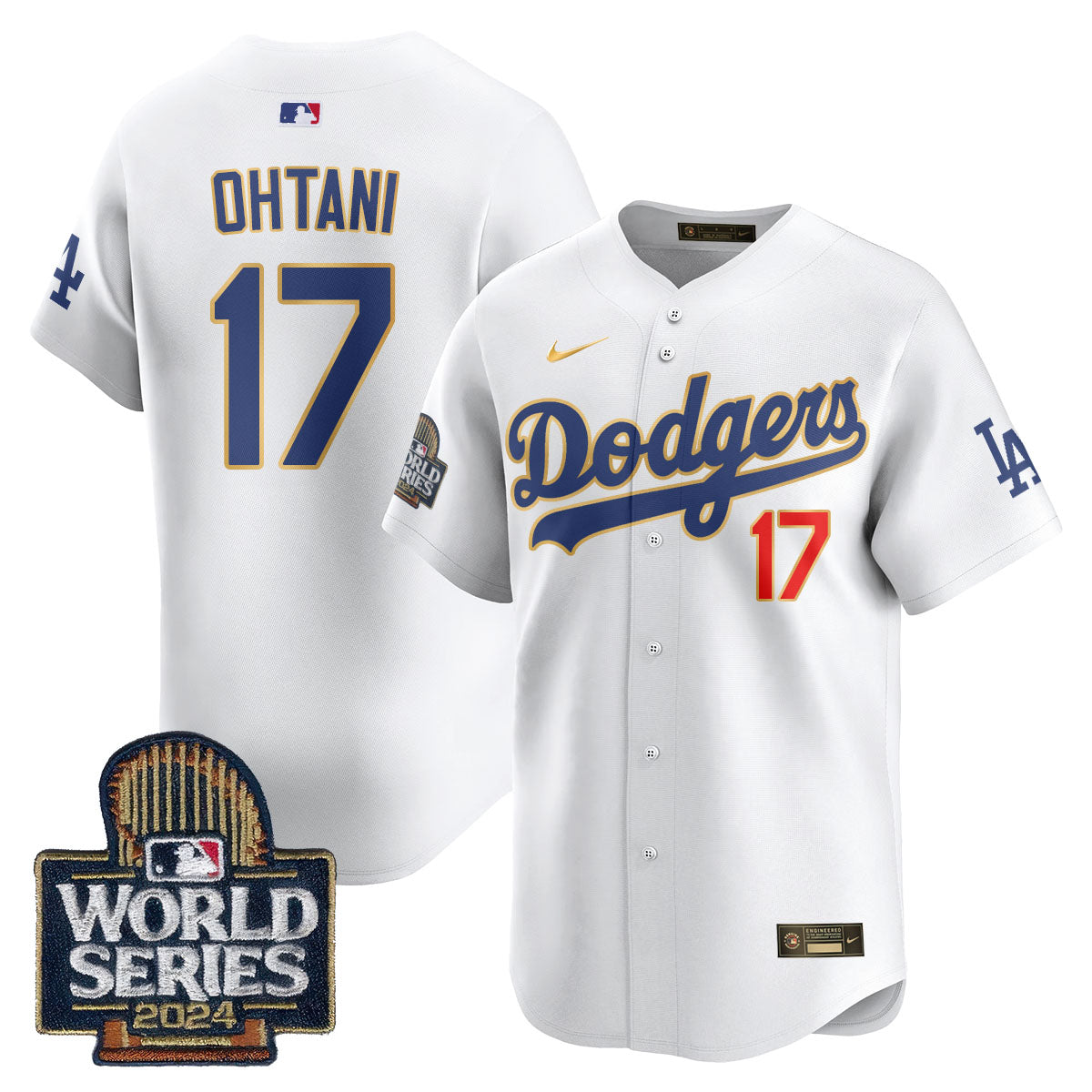 LAD World Series 2024 Jersey - Stitched