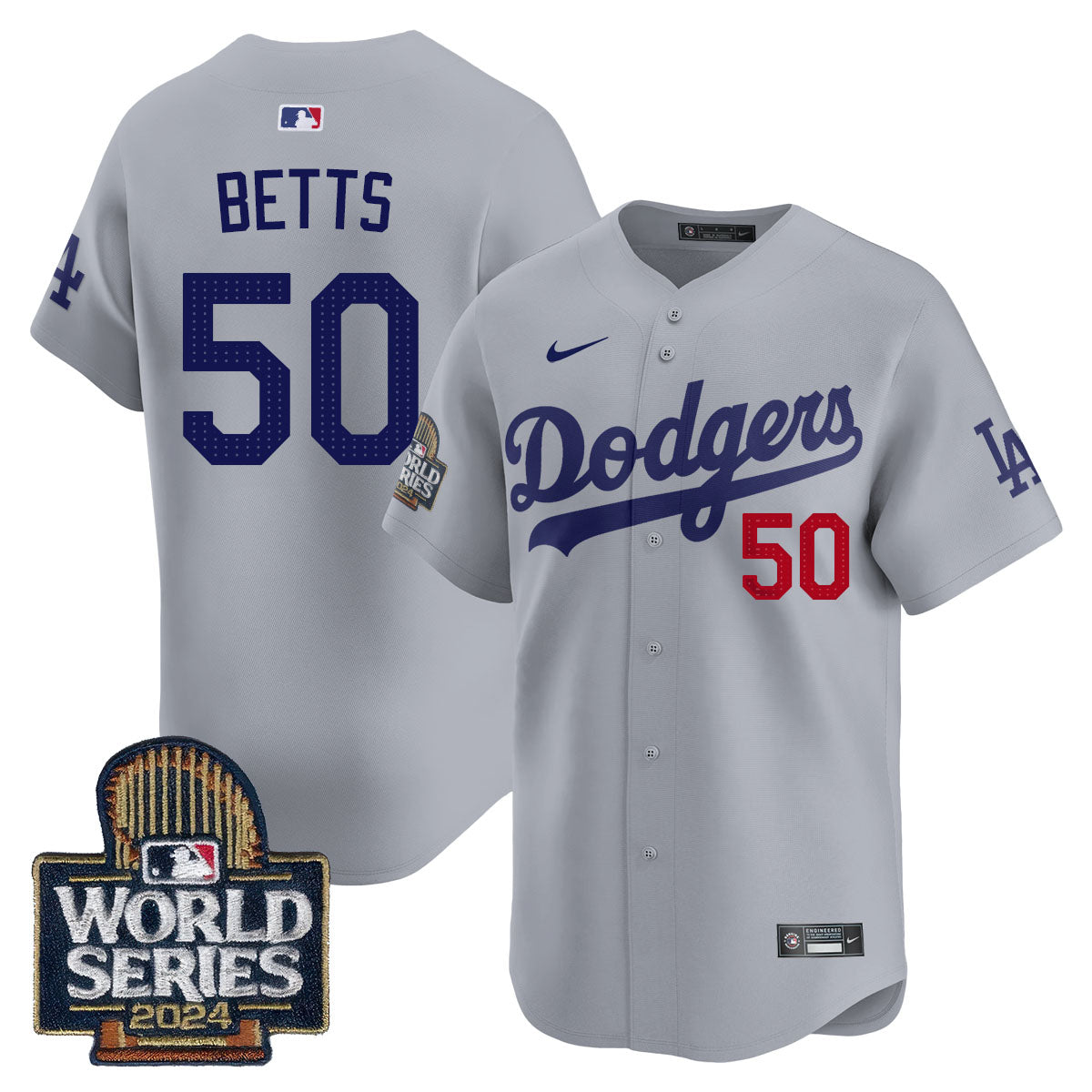 LAD World Series 2024 Jersey - Stitched