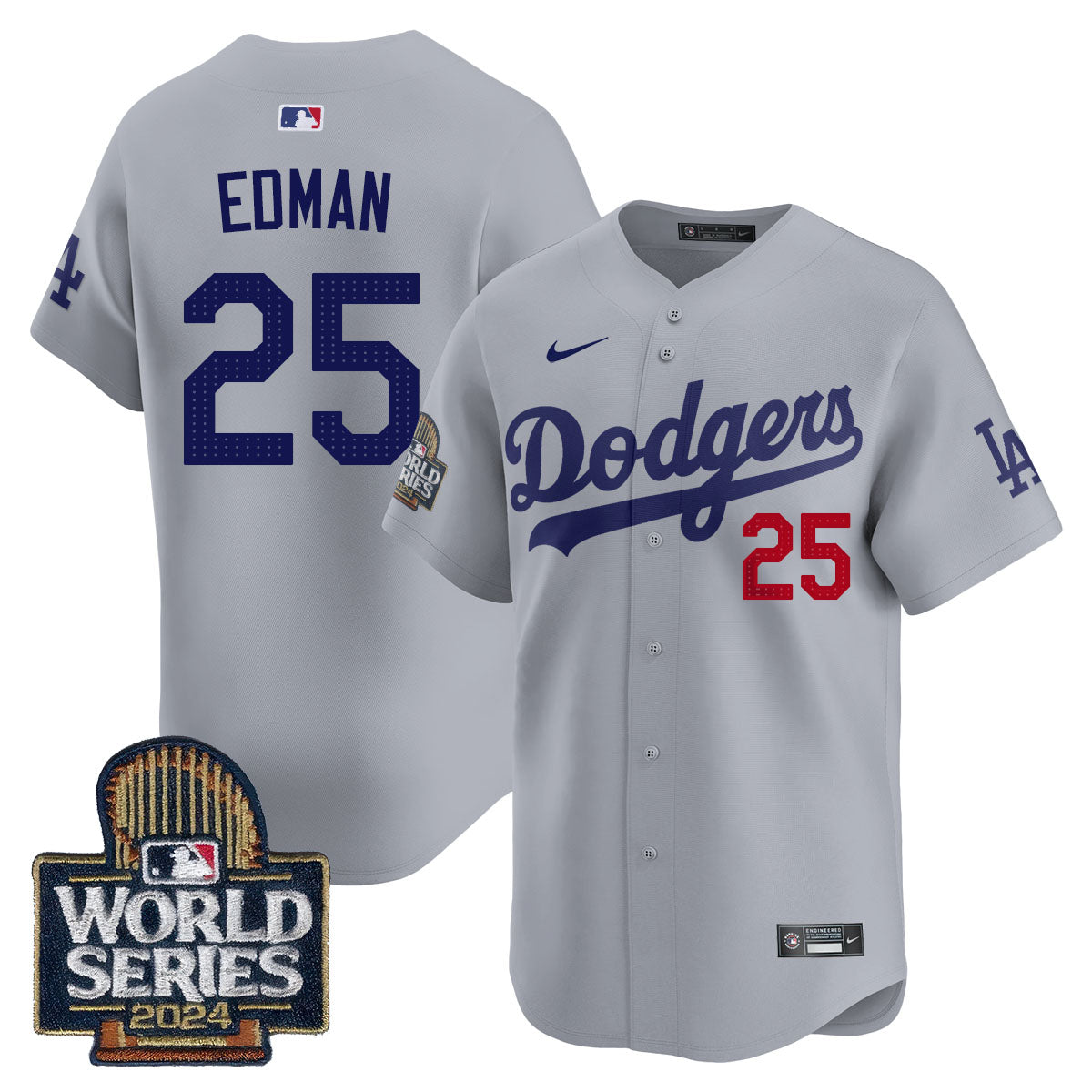 LAD World Series 2024 Jersey - Stitched
