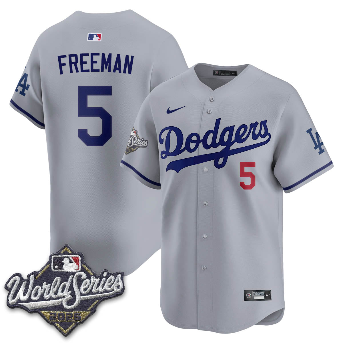 LAD 2025 World Series Jersey - Stitched