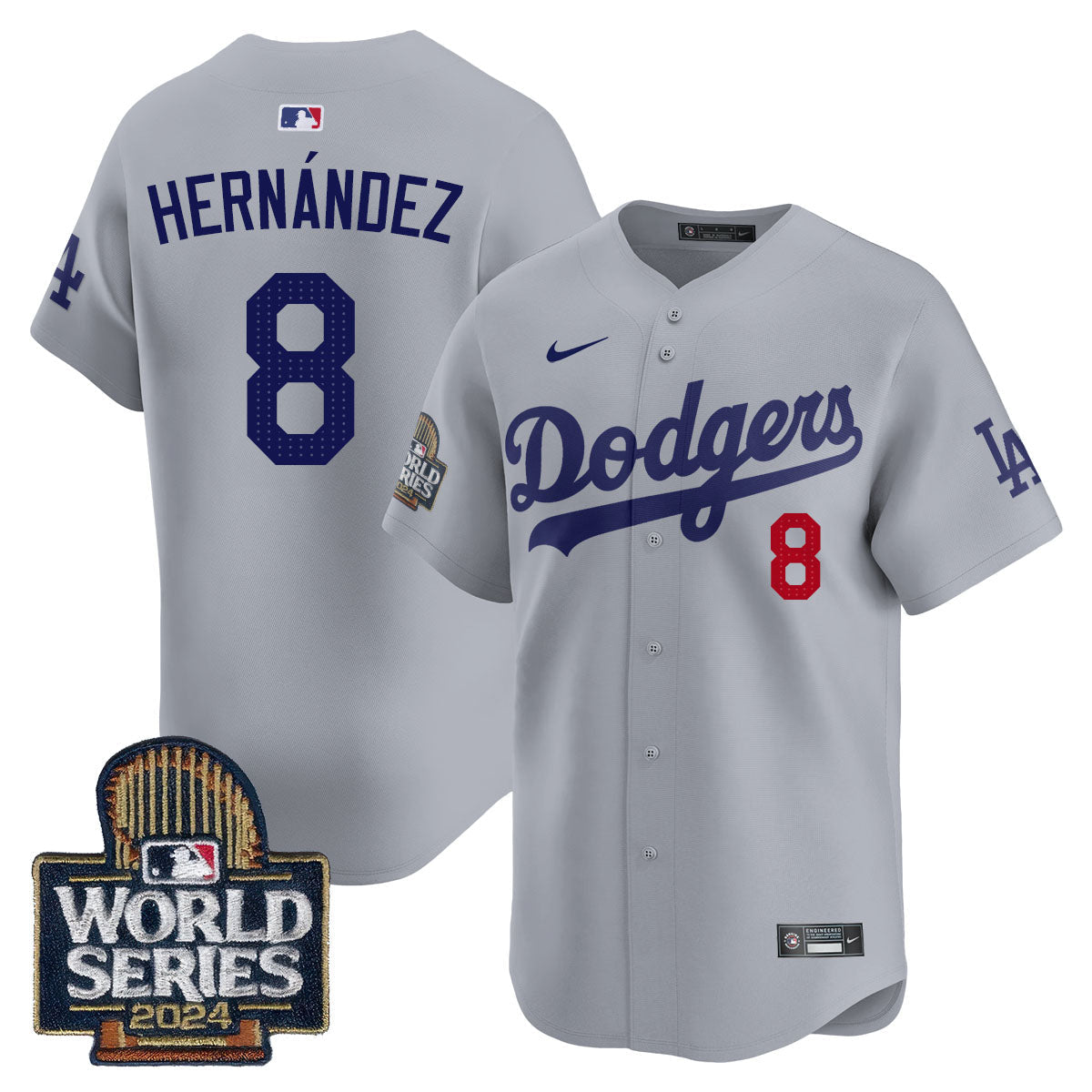 LAD World Series 2024 Jersey - Stitched
