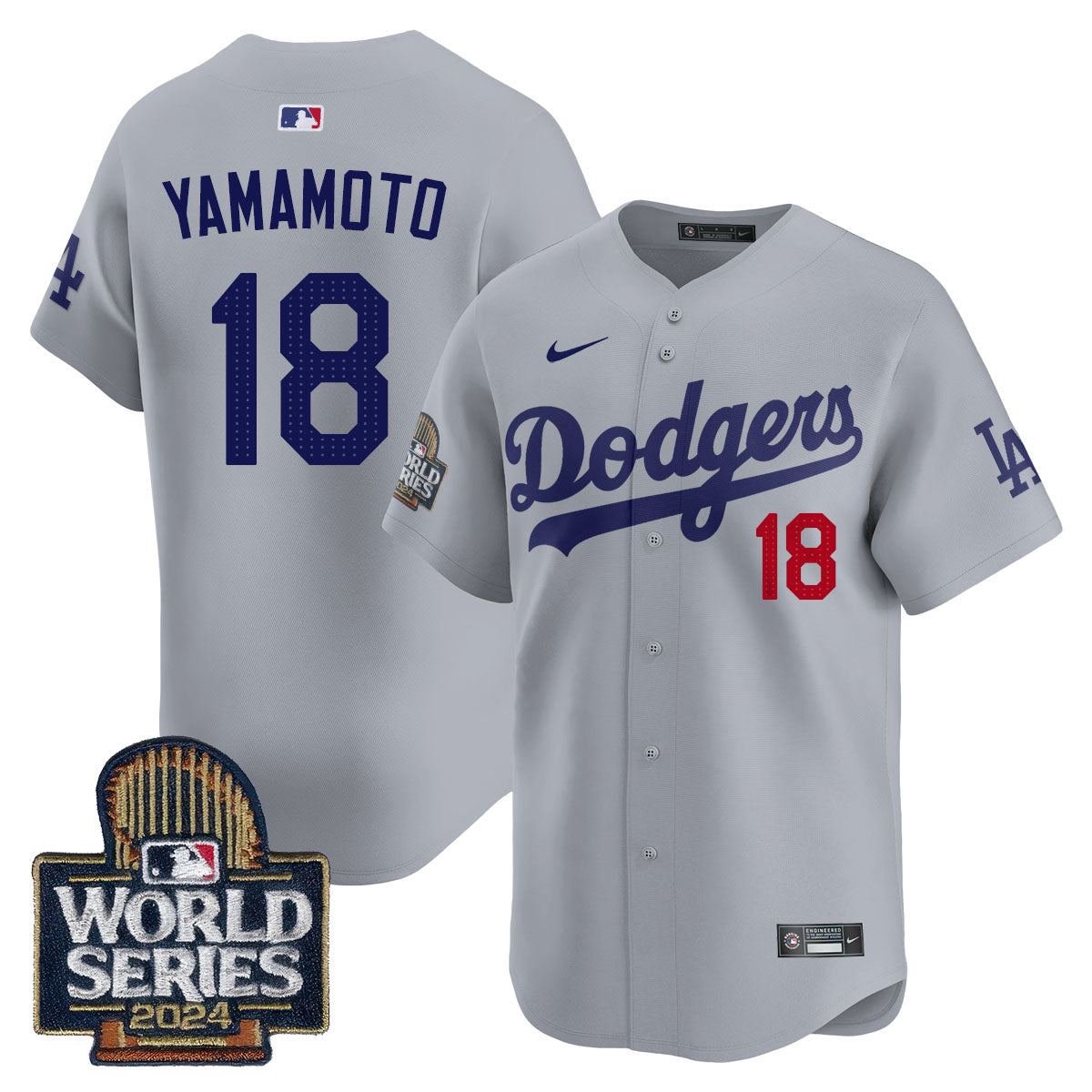 LAD World Series 2024 Jersey - Stitched