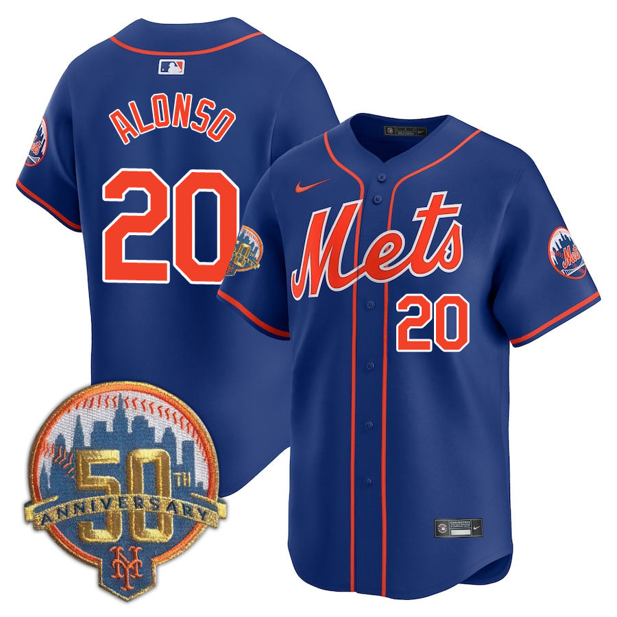 NYM Limited Jersey - 2012 Patch - Stitched