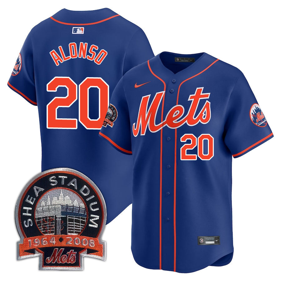 NYM Limited Jersey - 2008 Patch - Stitched