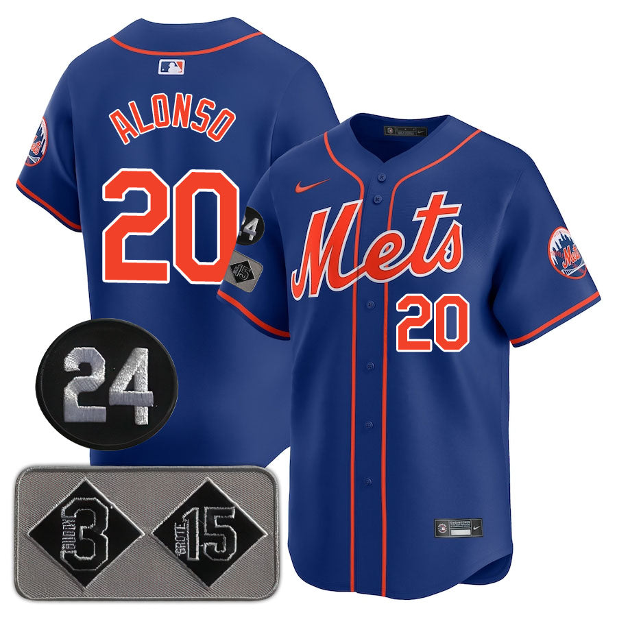 NYM Limited Jersey - 2024 Patch - Stitched