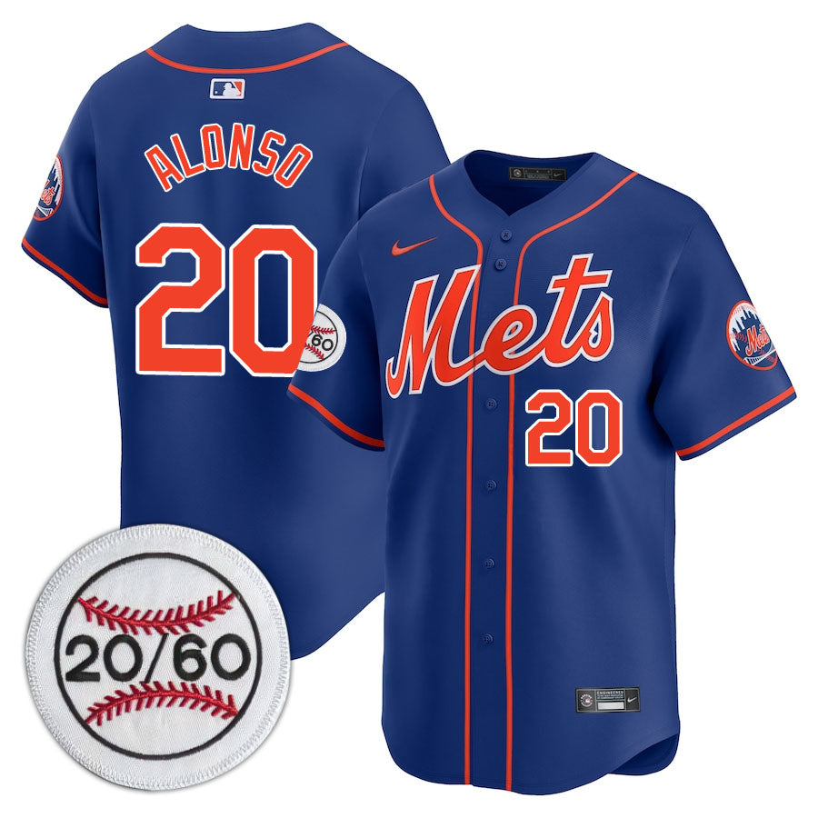 NYM Limited Jersey - 2001 Patch - Stitched