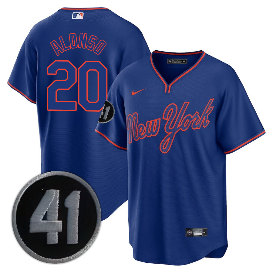 NYM Limited Jersey - 2020 Patch - Stitched