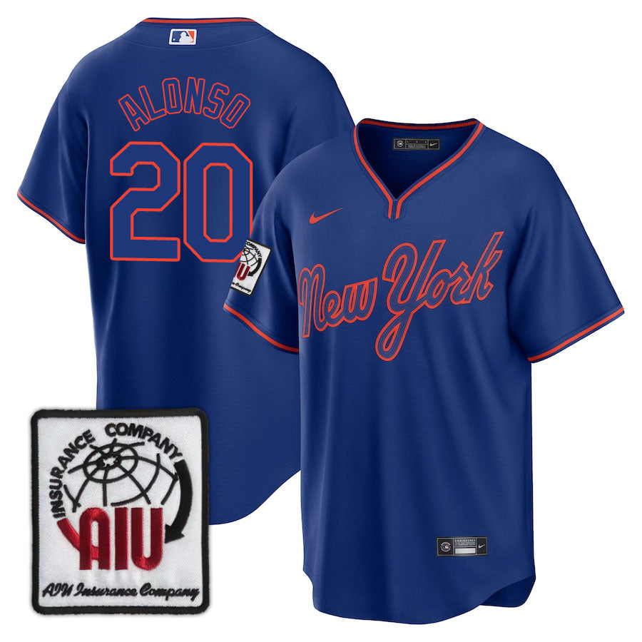 NYM Limited Jersey - 2000 Patch - Stitched