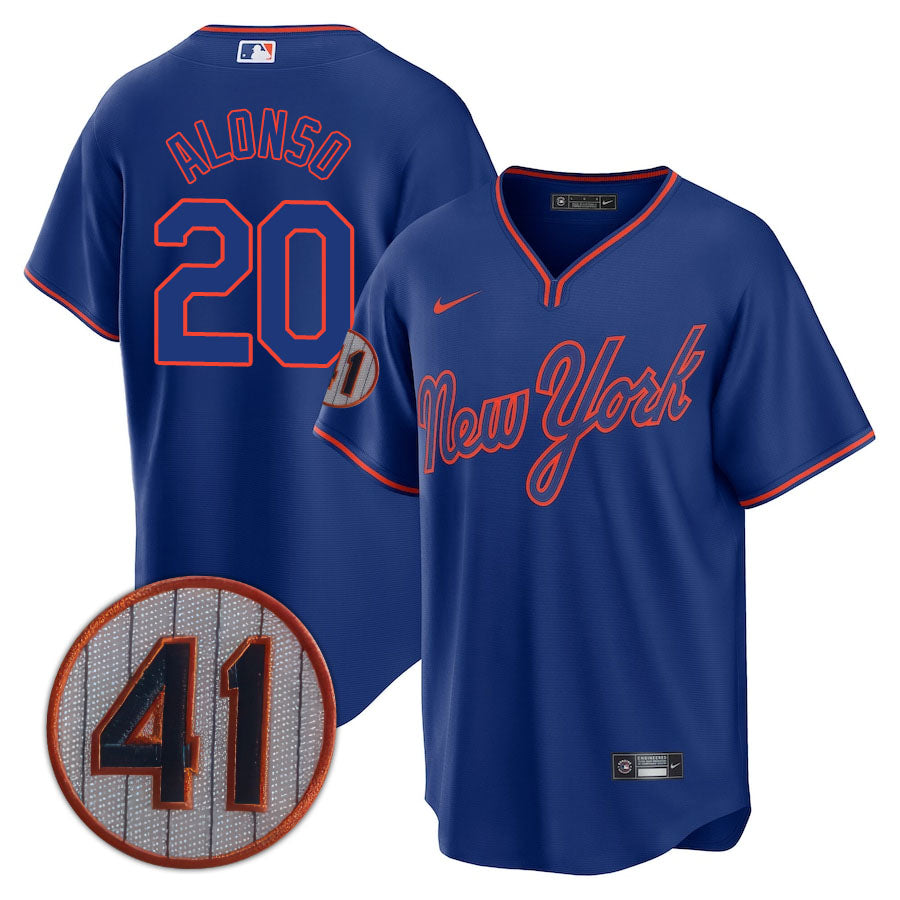 NYM Limited Jersey - 2021 Patch - Stitched